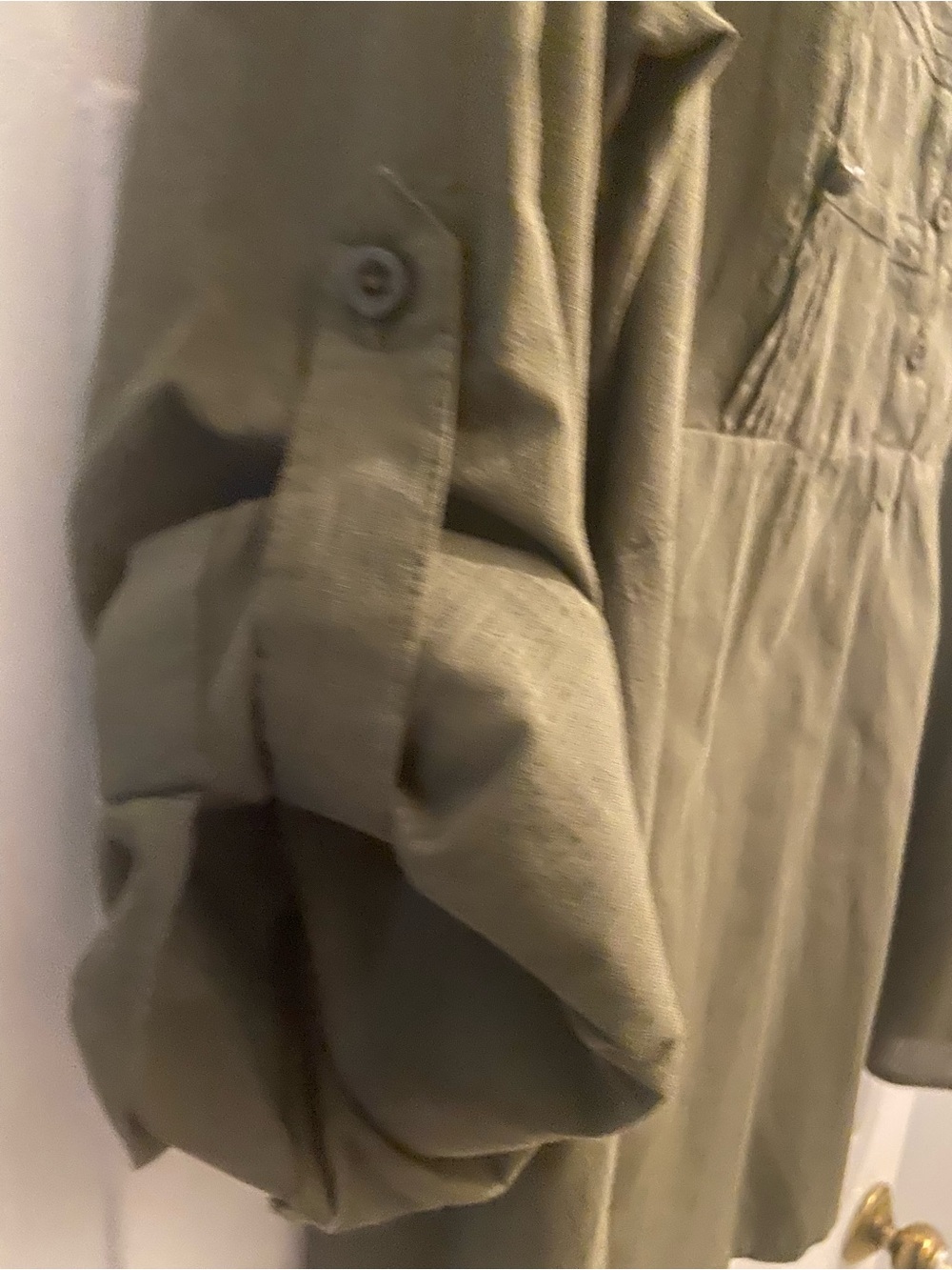 Torrid 3 3x Military Lightweight Shirt - Picture 5 of 5